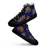 Blue Tiger High Top Shoes