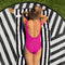 Hot Pink One Piece Swimsuit