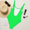 Neon Green One Piece Swimsuit