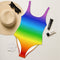 Rainbow Pride One Piece Swimsuit