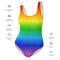 Rainbow Pride One Piece Swimsuit