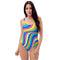 Wavy Love One Piece Swimsuit