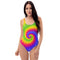 Spiraling Burst One Piece Swimsuit