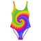 Spiraling Burst One Piece Swimsuit