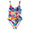 Bold Tiles Beach One Piece Swimsuit