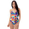 Bold Tiles Beach One Piece Swimsuit