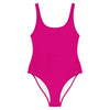 Hot Pink One Piece Swimsuit