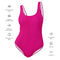 Hot Pink One Piece Swimsuit