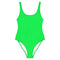 Neon Green One Piece Swimsuit