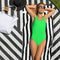 Neon Green One Piece Swimsuit