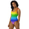 Rainbow Pride One Piece Swimsuit