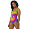 Spiraling Burst One Piece Swimsuit