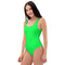 Neon Green One Piece Swimsuit