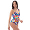 Bold Tiles Beach One Piece Swimsuit