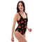 Sexy Cherry One Piece Swimsuit