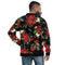 Red & Black Roses Bomber Jacket