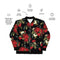 Red & Black Roses Bomber Jacket