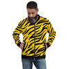 Bold Tiger Stripes Bomber Jacket