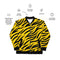 Bold Tiger Stripes Bomber Jacket