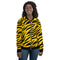 Bold Tiger Stripes Bomber Jacket