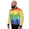 Geometric Pride Bomber Jacket