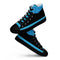 Blue Retro High Top Shoes