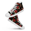 Red Roses High Top Shoes