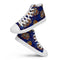 Blue Tiger High Top Shoes