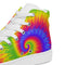 Spiral Dye Pride High Top Shoes