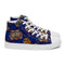 Blue Tiger High Top Shoes