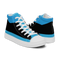 Blue Retro High Top Shoes