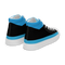 Blue Retro High Top Shoes