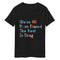 We're All Born Naked - Pride - Black T-Shirt